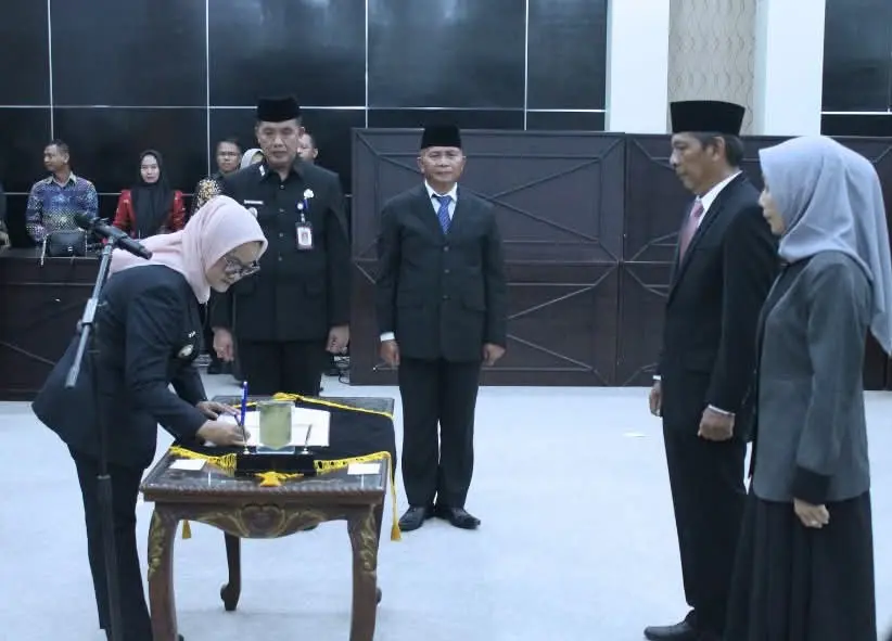 Bupati Lampung Timur Ela Siti Nuryamah Kembali Rotasi Pejabat, 14 Pimpinan Tinggi Pratama Dilantik