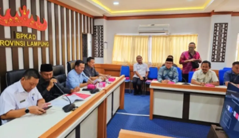 DPRD Lamsel Lakukan Kunjungan ke BPKAD Provinsi, Bahas Pengelolaan Keuangan Daerah