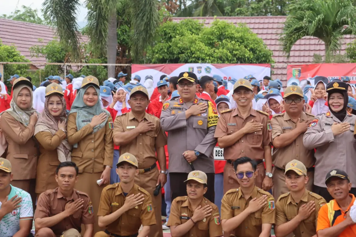 Kapolres Lampung Selatan Serukan Pentingnya Harkamtibmas dan Pemberantasan Narkoba