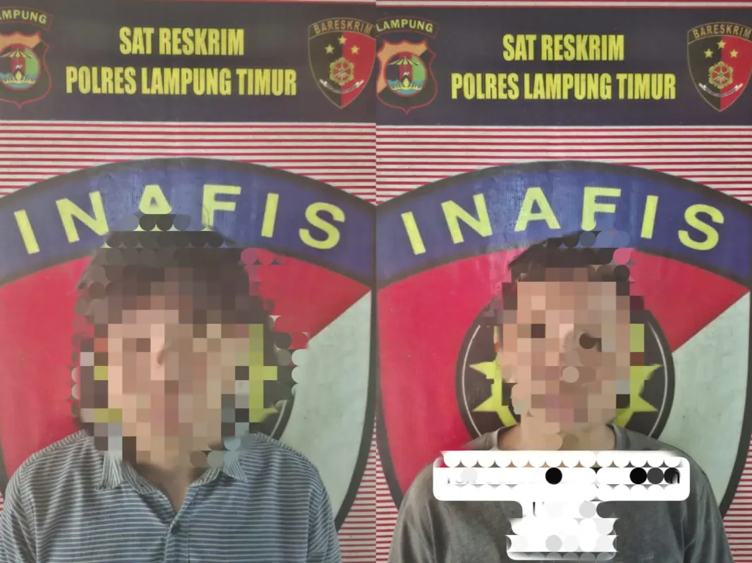 Kasus Curas yang Ramai di Media Sosial Terungkap, Dua Pelaku Serahkan Diri Di Polres Lampung Timur
