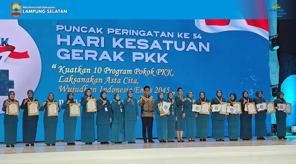 Lampung Selatan Sabet Penghargaan Nasional Imunisasi Zero Dose