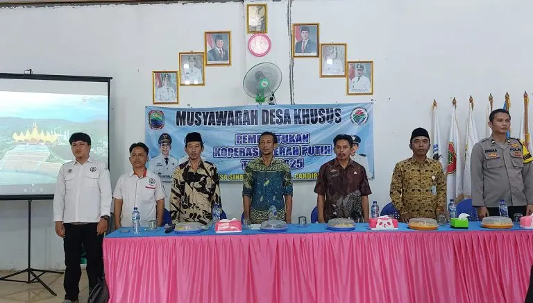Pemdes Sinar Pasemah Gelar Musdesus Kopdes Merah Putih