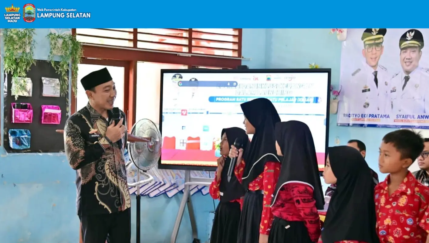 Wabup Syaiful: Latih Finansial Sejak Dini,150 Siswa SDN 3 Way Urang Kini Punya Rekening Sendiri