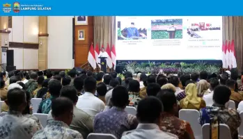 Antisipasi Kekeringan Ekstrem, Bupati Egi Hadiri Rakornas Kementan RI