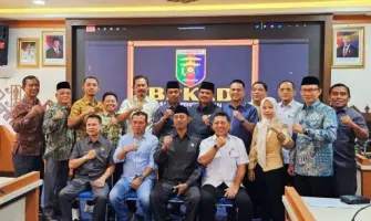 “Bertolak” Ke-Pemprov Lampung, Anggota Komisi I DPRD Lamsel Bahas Berbagai Kebijakan Strategis Pembangunan Daerah