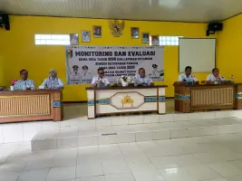 DINAS PMD LAMPUNG TIMUR LAKSANAKAN MONITORING DAN EVALUASI DANA DESA TAHAP I TAHUN ANGGARAN 2026