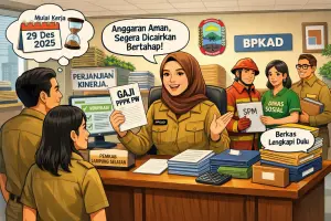 Enam Perangkat Daerah Mulai Proses, Gaji PPPK Paruh Waktu Lampung Selatan Siap Masuk Rekening
