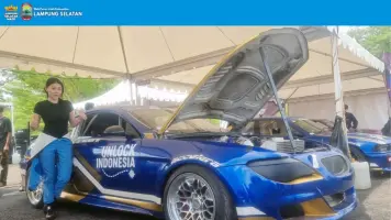 Gaya Dinamis dan Penuh Semangat:Suara Mesin Bergemuruh! Wendy Walters Panaskan Suasana IDS Sumatra 2026 di Lampung Selatan