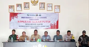Harapan Menuju Peningkatan Ekonomi: Pemdes Mekar Karya Buka Musdesus Pembentukan Kopdes Merah Putih