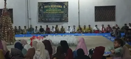 Peringati 10 Muharram, Desa Karya Basuki Gelar Tasyakuran dan Santunan Anak Yatim