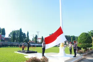 Polres Lampung Timur Gelar Upacara Hari Lahir Pancasila 2026, Teguhkan Semangat Bhayangkara Presisi