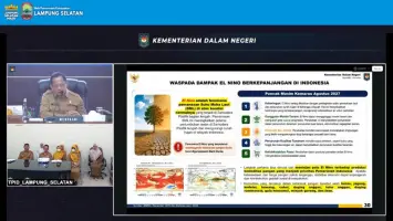 Siaga Hadapi El Nino, Pemkab Lampung Selatan Perkuat Langkah Antisipasi