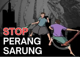 Stop Perang Sarung, Polda Lampung Ajak Remaja Isi Ramadan dengan Kegiatan Positif