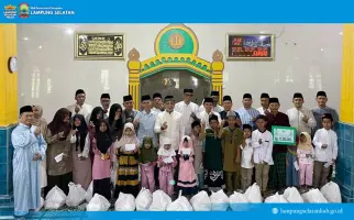 Wabup Syaiful menghadiri Safari Ramadan 1447 H di Tanjungsari, membawa kabar jalan hotmix Kertosari-Wawasan akan dibangun sepanjang 2,3 km.