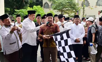 Wakil bupati Syaiful Lepas Keberangkatan 105 Jemaah Calon Haji Gelombang Kedua