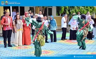 Zita Anjani Buka Pelatihan Pembuatan Tuping 12 Wajah, Siapkan 1.000 Penari untuk HUT ke-69 Lampung Selatan